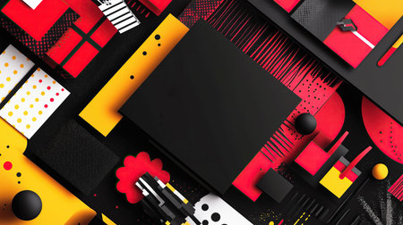 Bold black friday sale backgroundの素材