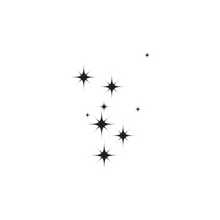 Shooting Stars Over White Backdropのイラスト素材