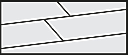 Vector frames photo collage, templates for picturesのイラスト素材