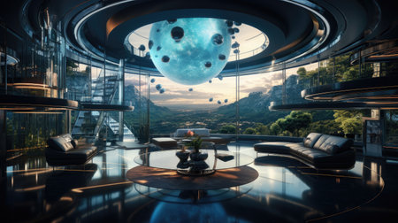 Unlock the future with images showing innovative technologies in action, where progress and creativity converge.の素材