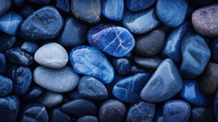 "Blue Stone Elegance: Discover the beauty of a blue stone texture, perfect for abstract backgrounds, design materials, and textured surfaces. Artistic and elegantの素材
