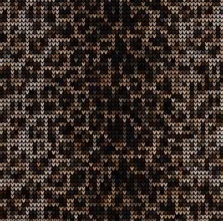 knitted vector pattern leather wild animalsのイラスト素材