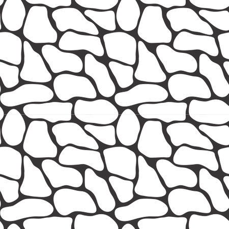 Stone texture in brown colors seamless background. Vector illustrationのイラスト素材