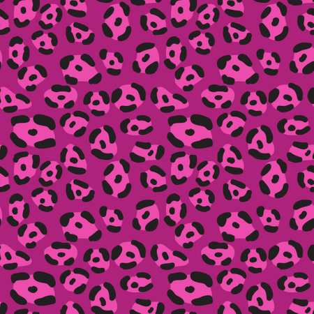 Leopard pattern design, vector illustration backgroundのイラスト素材
