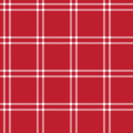 Plaid check patten in black, pink, gray, cream and maroon. Seamless fabric texture print.のイラスト素材
