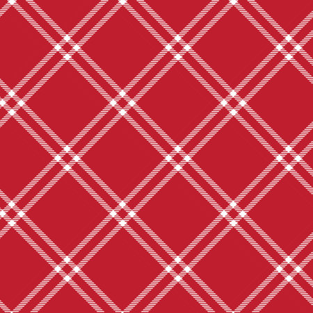 Plaid check patten in black, pink, gray, cream and maroon. Seamless fabric texture print.のイラスト素材