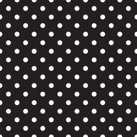 Vector seamless pattern. Modern stylish texture with monochrome trellis.のイラスト素材