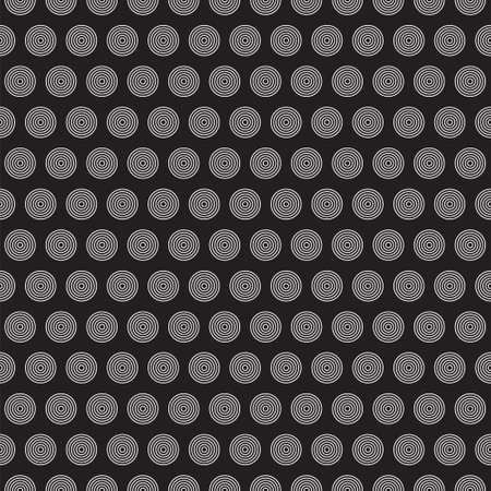 Vector seamless pattern. Modern stylish texture with monochrome trellis.のイラスト素材