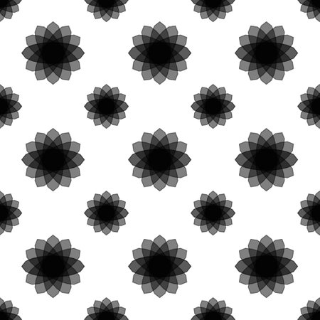 flowers and floral elements isolated on white background.のイラスト素材