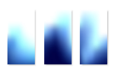 Soft color background. Modern screen vector design for mobile app. Soft color gradients.のイラスト素材