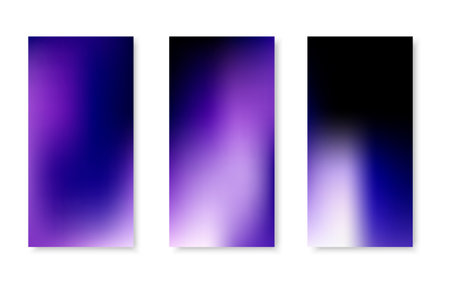 Soft color background. Modern screen vector design for mobile app. Soft color gradients.のイラスト素材
