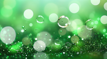 Green Glory: vibrant St. background Patrick's Day imageの素材