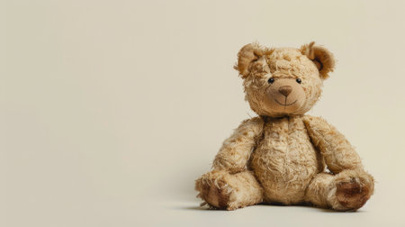 Our stock photo features adorable teddy bears on a warm wooden background, perfect for creating a cozy, vintage atmosphere. Explore the charm of childhoodの素材