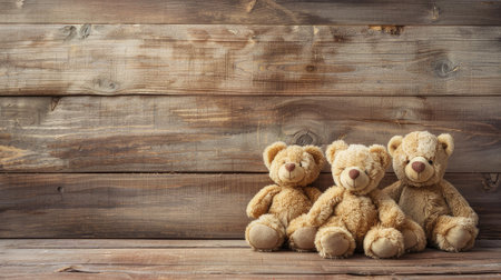 Step back in time with our vintage-style teddy bear. Isolated on a white background, this classic plushie exudes timeless charm. Perfect for nostalgic decor and sentimental designsの素材