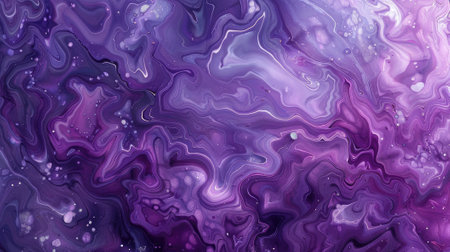 abstract fluid art background with light purple and lilac colors, capturing the dynamic patterns of liquid marble.の素材