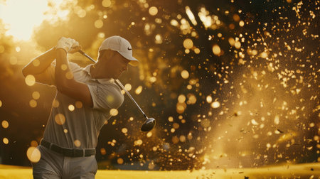 Light gold accents meet verdism on lush greens, promising a sensory delight.の素材