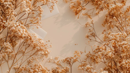 A beautiful assortment of dried flowers displayed against a clean white background.の素材