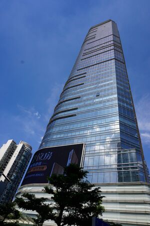 Buildings against the skyのeditorial素材