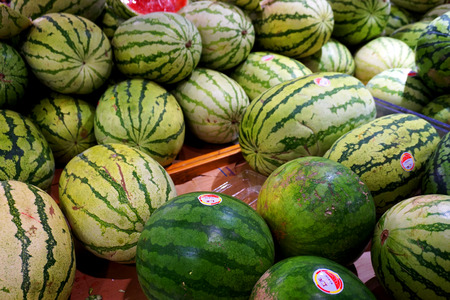 Heap of watermelonのeditorial素材