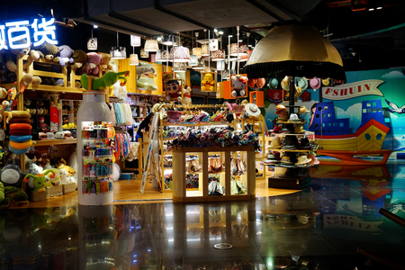 Dolls in the department storeのeditorial素材