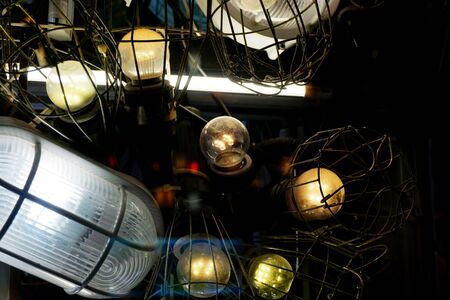 Closuep of lampsのeditorial素材