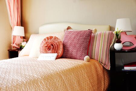 Interior of bedroomのeditorial素材