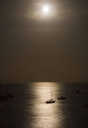 Night Harborの写真素材