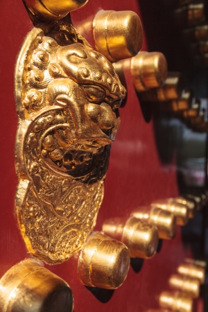 Door art in Beijingの写真素材