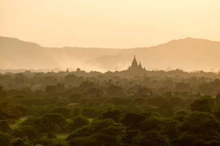 temples in Bagan, Myanmar