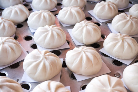 Steamed stuff bun