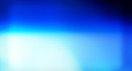 Blue smooth abstract background, defocused lightsの写真素材