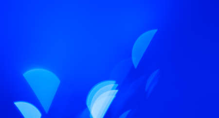Bokeh blue backgroundの写真素材