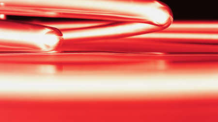 Neon light abstract backgroundの写真素材