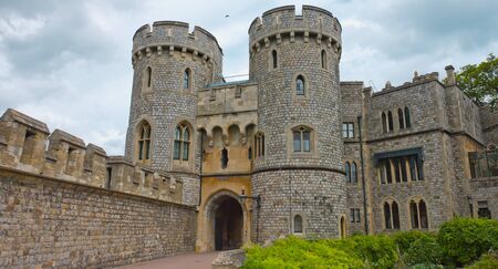 Towers of Windsor Castleのeditorial素材