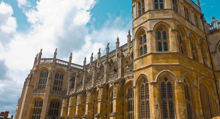 St George's gothic Chapel, Windsor Castleのeditorial素材