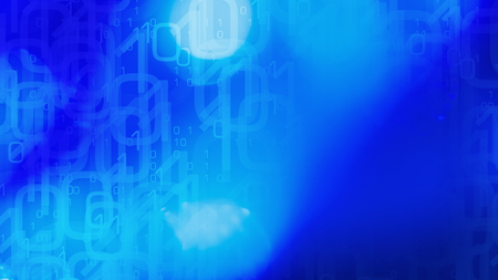 New technology abstract blue background conceptの写真素材