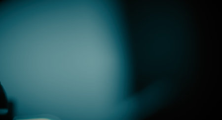 Technology blurred green concept