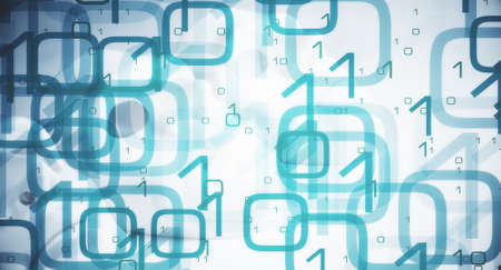 Abstract big dataの写真素材