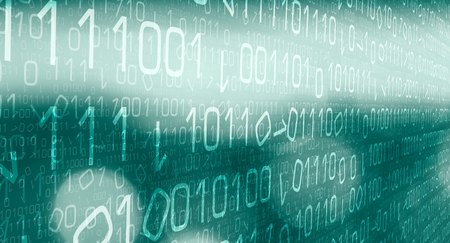 Hacking cyberspace ideaの写真素材