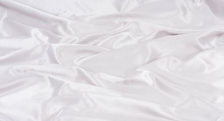 White fabric textureの写真素材