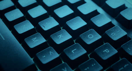 Computer keys concept, keyboard buttonsの写真素材