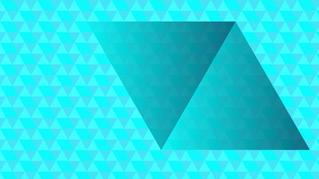 Triangle polygons blue abstract design concept