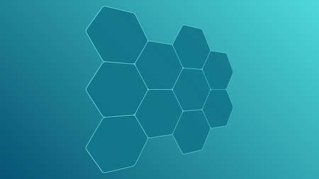 Template shapes, technology vector gradient background illustrationのイラスト素材