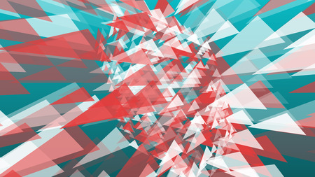 Modern design template vector triangles shapes chaosのイラスト素材