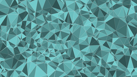 Technology green triangles shapes lines vector abstract backgroundのイラスト素材