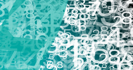 Connected abstract shapes and cyber numbers
