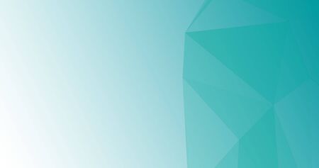 Triangle shape design gradient mint blue backgroundのイラスト素材