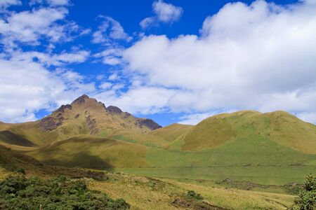  Fuya Fuya  Volcano and the highlands of Ecuadorの写真素材