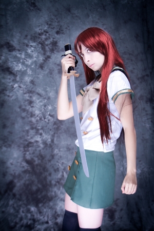 Cosplay girlの写真素材