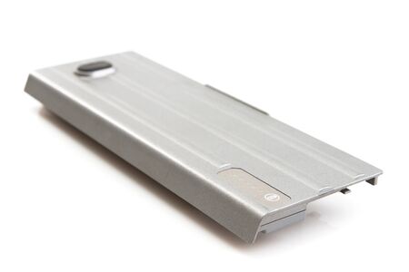 Computer Battery isolated on a white backgroundの写真素材